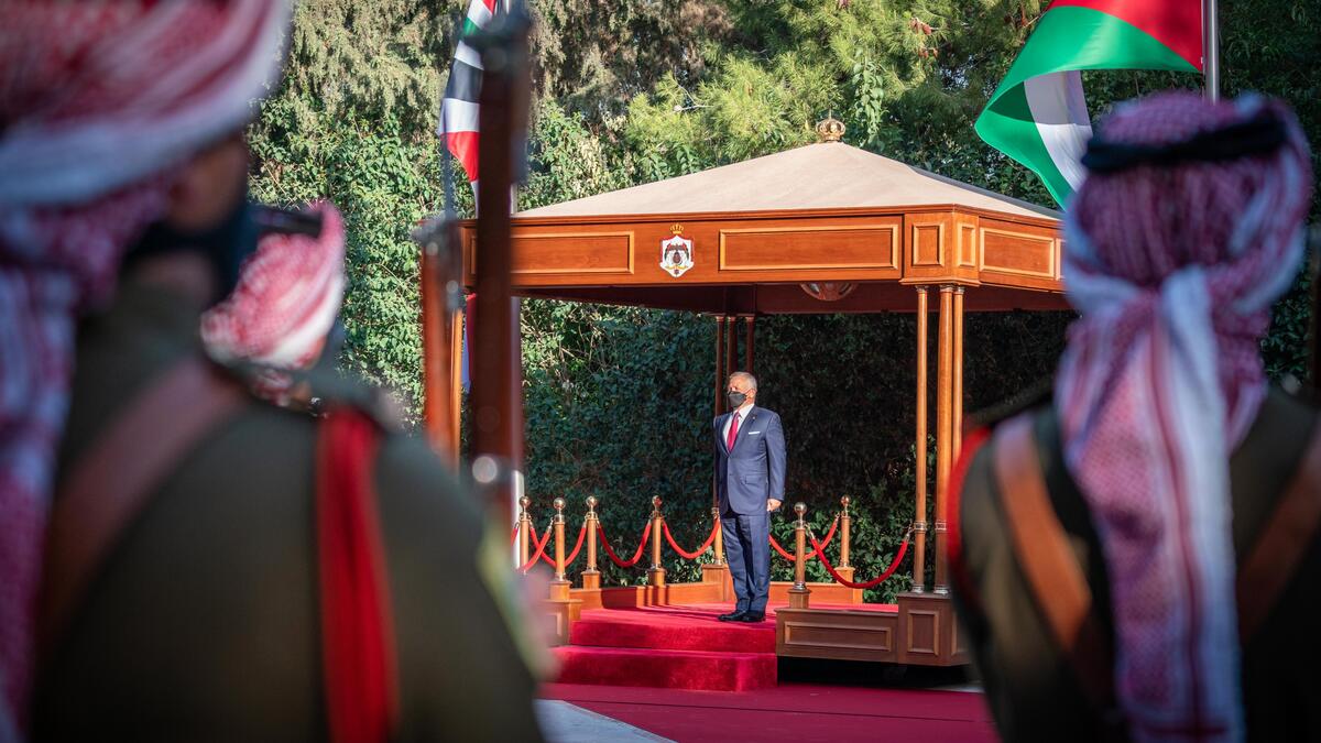 Jordan's 75th Independence Day ceremony
