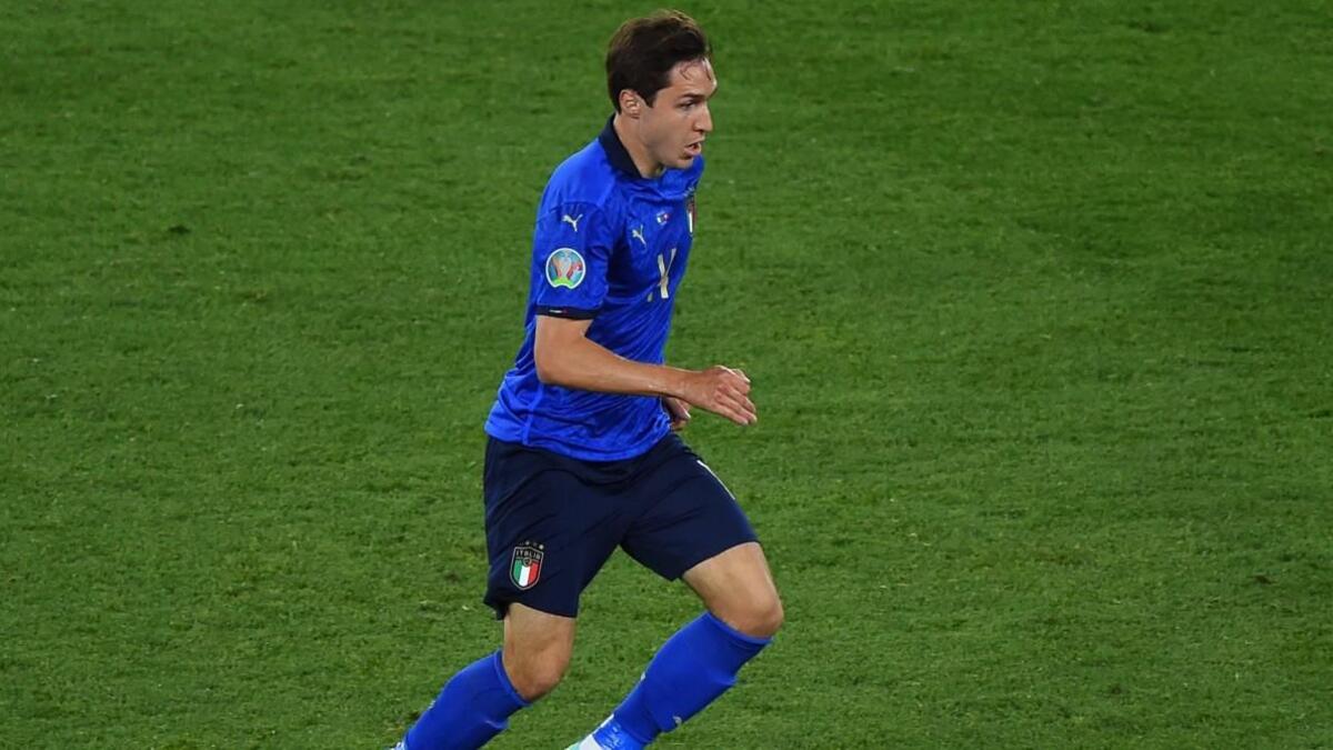 3- الإيطالي فيديريكو كييزا (23 عاماً) بقيمة 60 مليون يورو