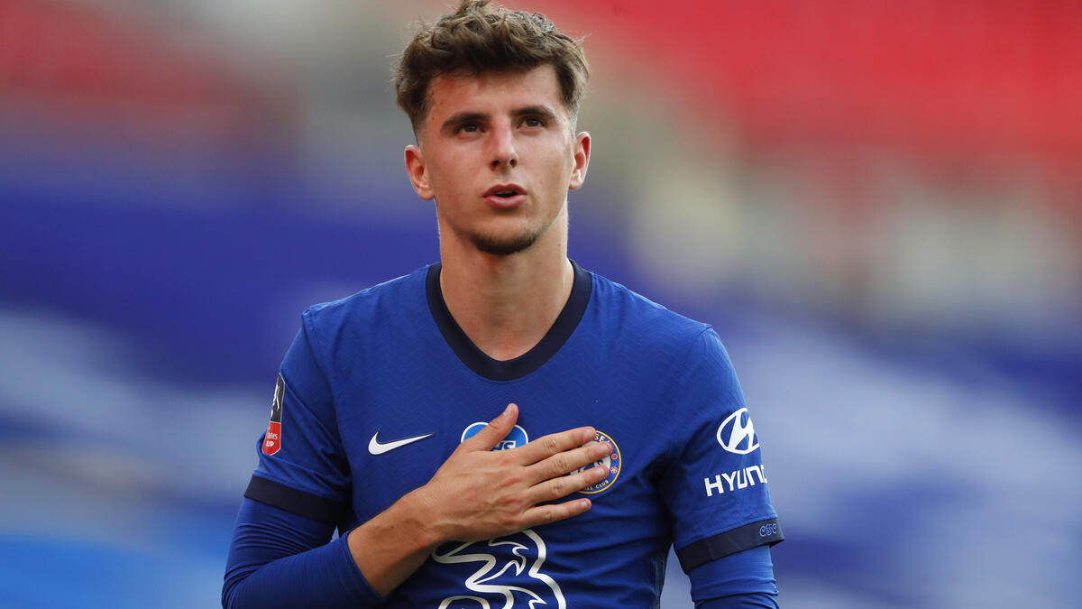 10- الإنجليزي مايسون ماونت (تشيلسي) بقيمة 123.6 مليون يورو