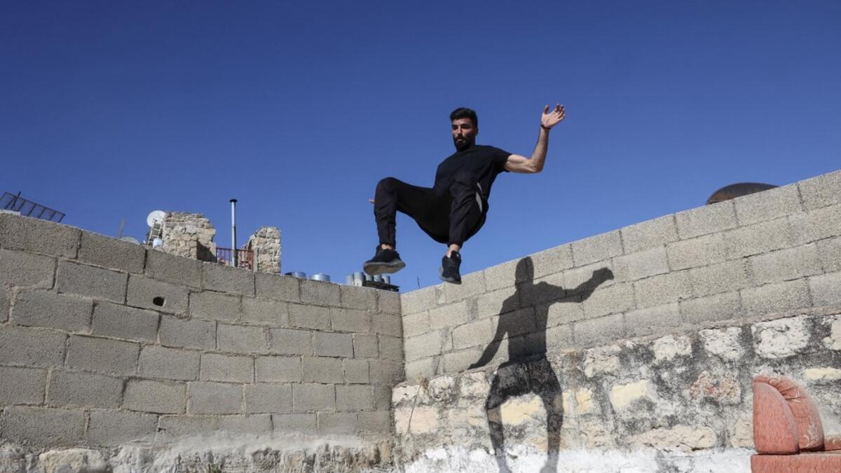 Parkour in the West Bank City of Hebron