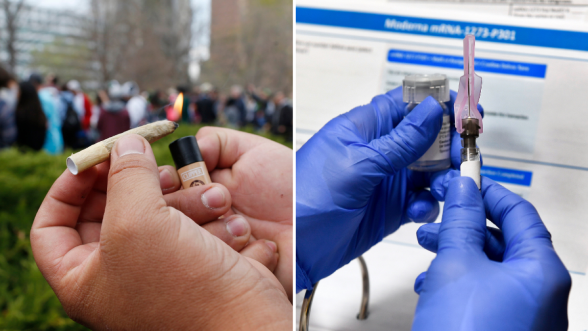 ولاية أريزونا: منحت بعض المستوصفات عملاءها الحشيش بشكل مجاني، شرط أن يظهروا وثيقة التطعيم الخاصة بهم.