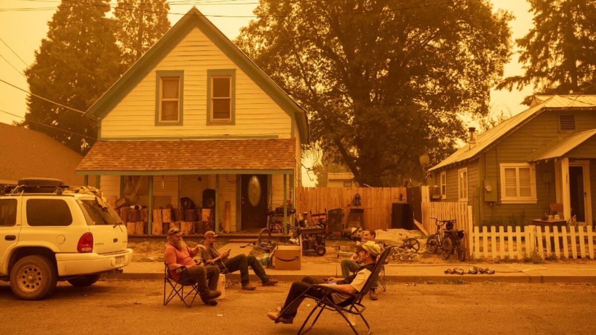 Wildfires erupts in Northern California Forests