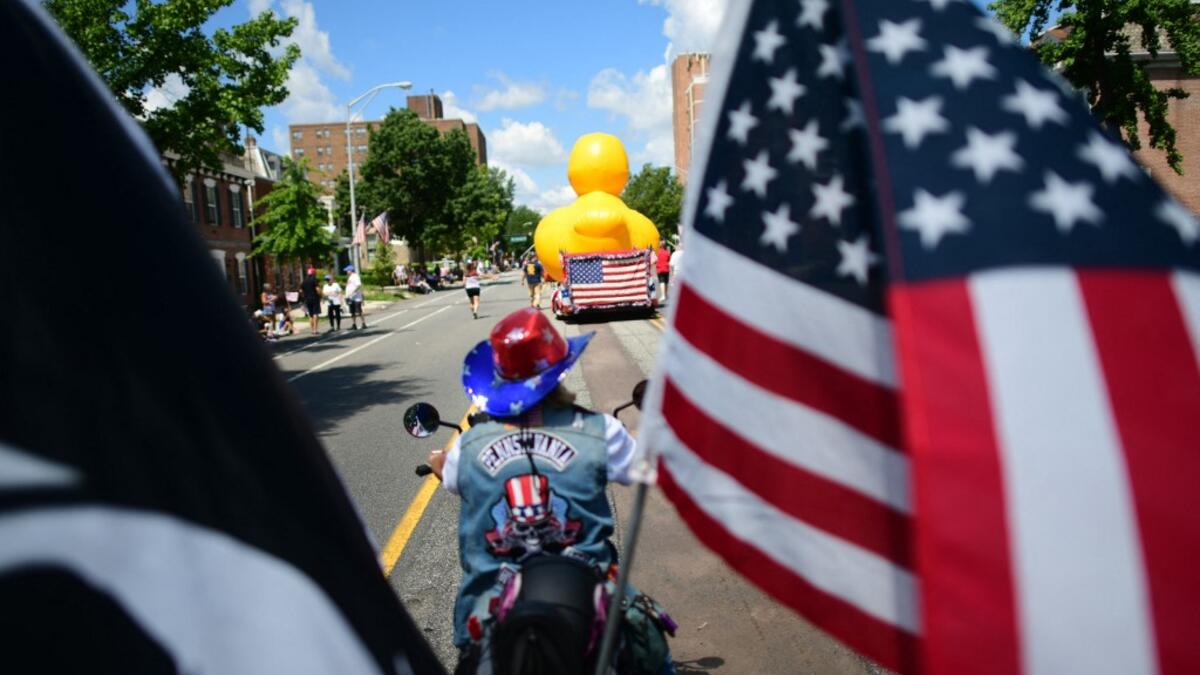 Americans mark Fourth of July