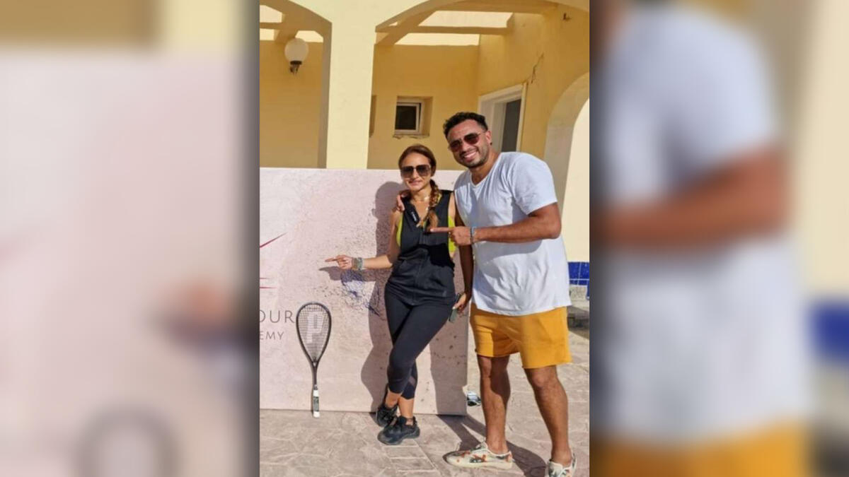 Nelly Karim and Hesham Ashour