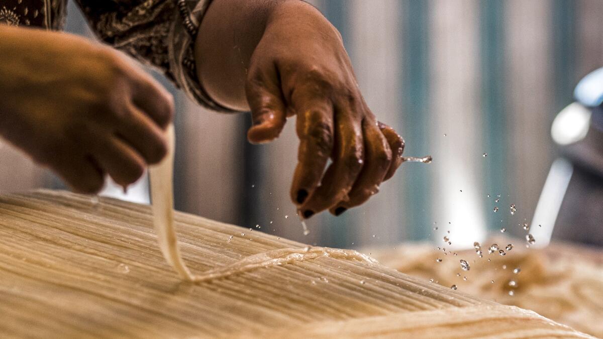 papyrus craft still common in the village of Al-Qaramus
