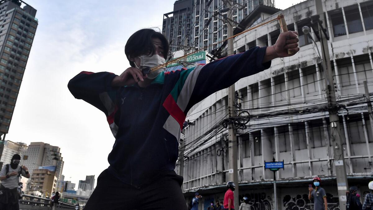 Anti-government Protesters in Thailand