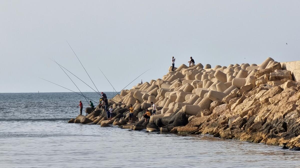 Pollution at Libya beaches
