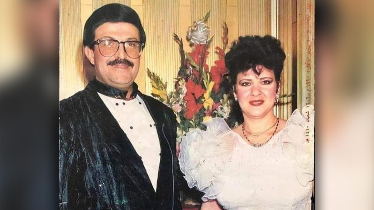 Dalal Abdel Aziz and Samir Ghanem's wedding