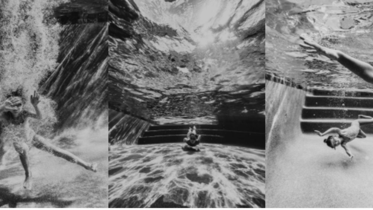 فئة التسلسل: صورة بعنوان "بعد القفز، حورية البحر، الأخوات" للمصور الأمريكي "ايرين بروكس" صُورت على iPhone 11 Pro