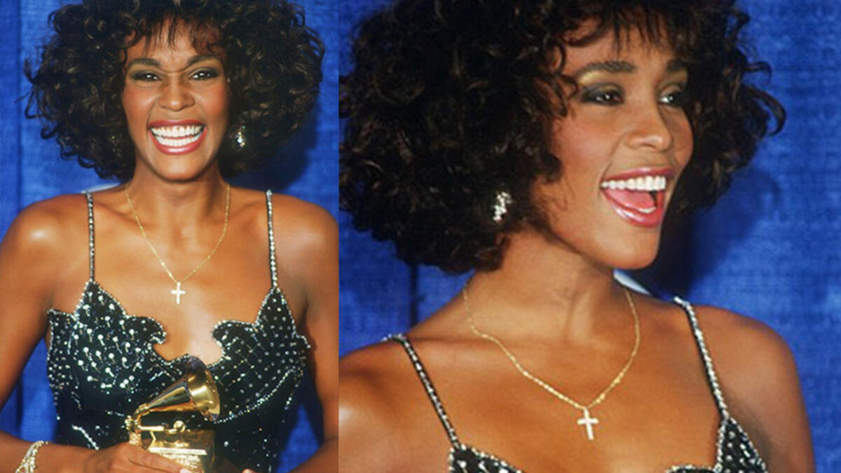 Whitney Houston at the 1988 Grammys