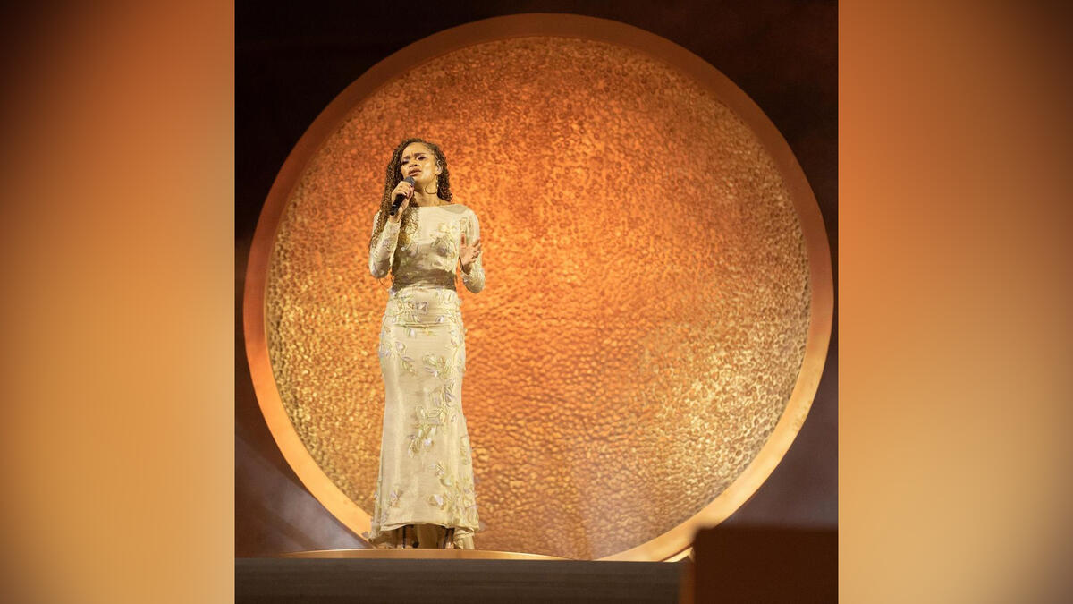 American singer Andra Day