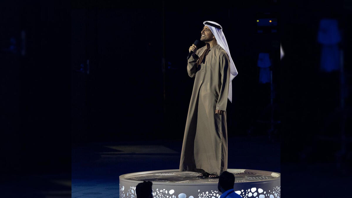 Emirati singer Rashed Al-Nuaimi