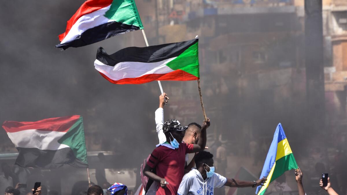 Sudanese Protest Military Coup in Khartoum