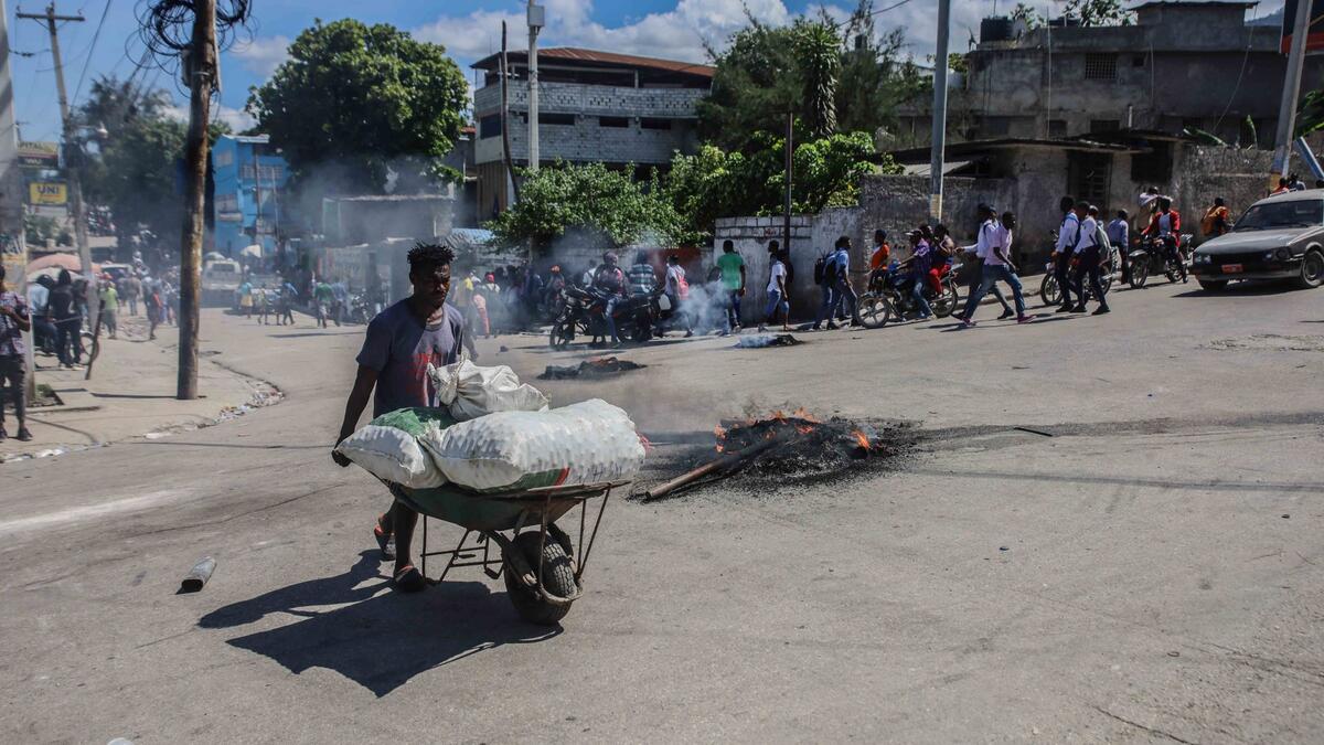 Haitians Protest Fuel Prices Hike and Shortage