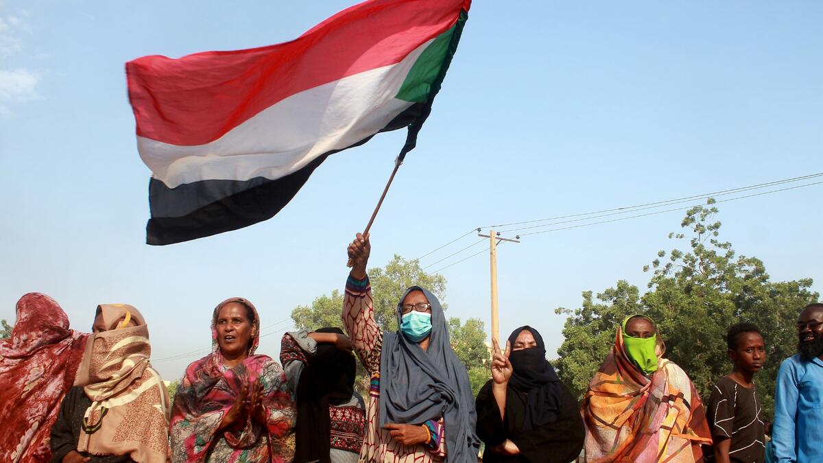 Sudanese Protest Military Coup in Khartoum