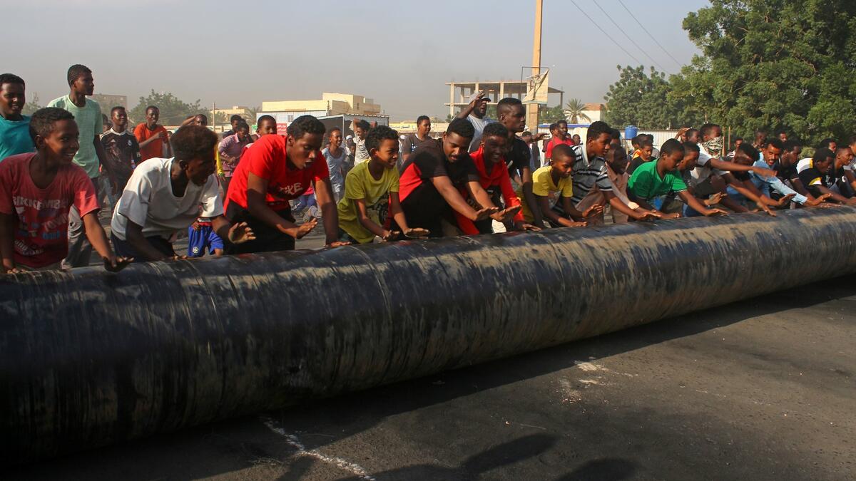 Sudanese Protest Military Coup in Khartoum