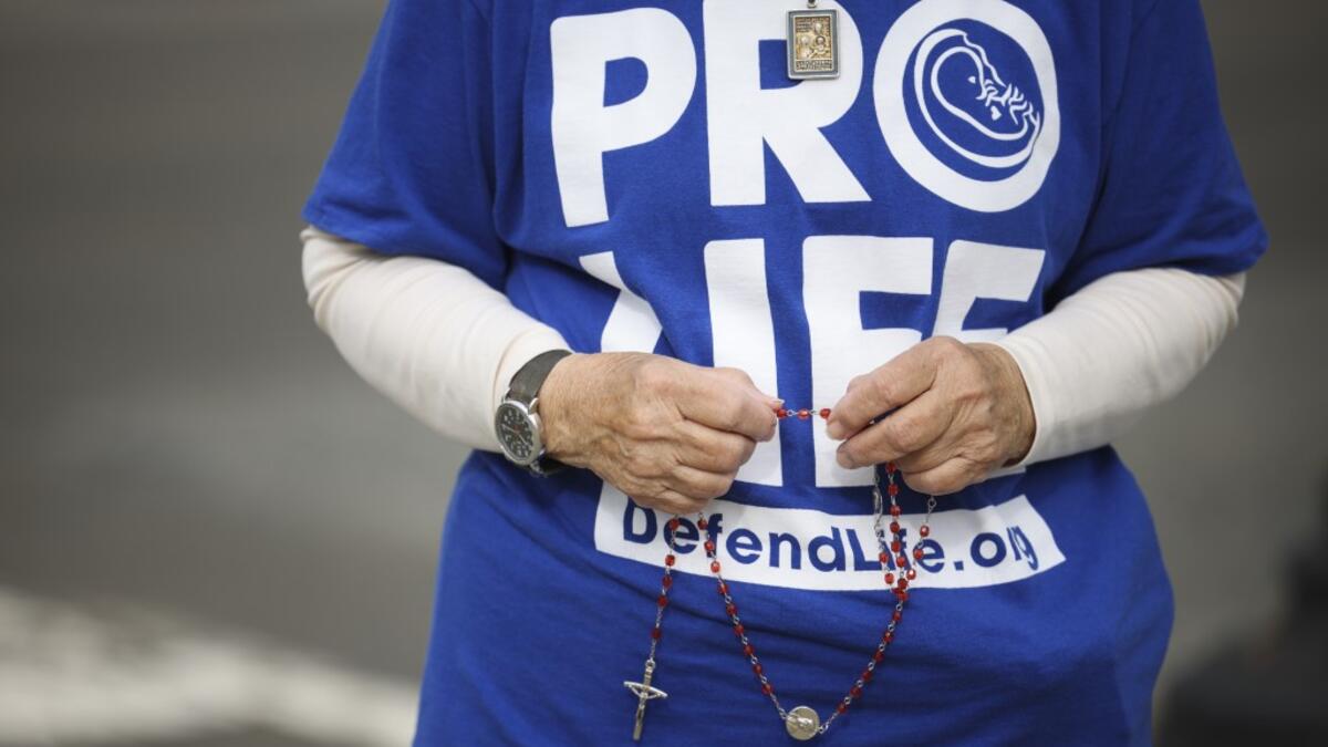 Pro-choice and Anti-abortion Activists Protest in the US