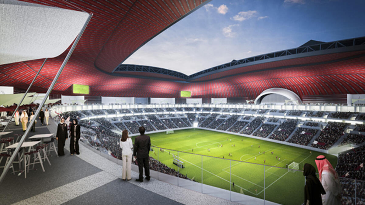 بعد انتهاء كأس العالم 2022، سيتم فك مقاعد الجزء العلوي من المدرجات التي تكون قابلة للنقل تمامًا مثل بيوت الشعر الحقيقية ومنحها للدول النامية التي تحتاج لبناء المرافق الرياضية.