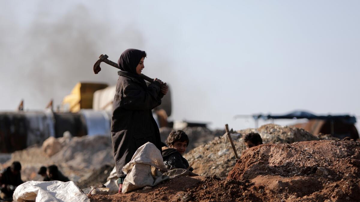 Oil Refinery's Child Workers in Syria