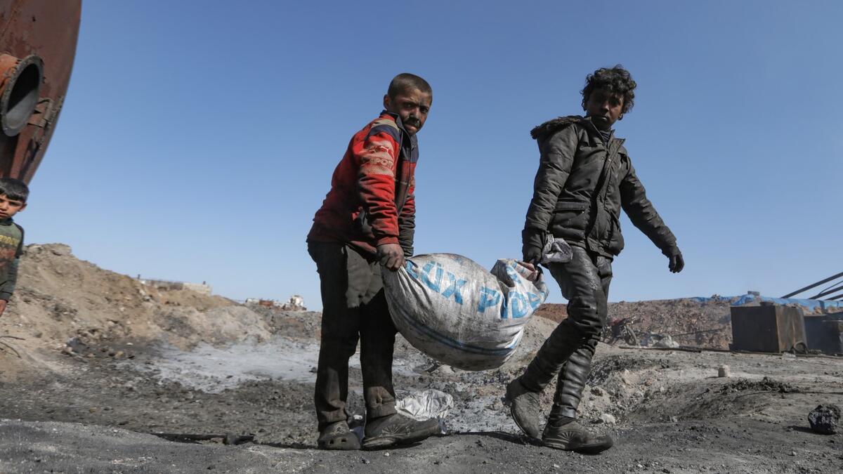 Oil Refinery's Child Workers in Syria