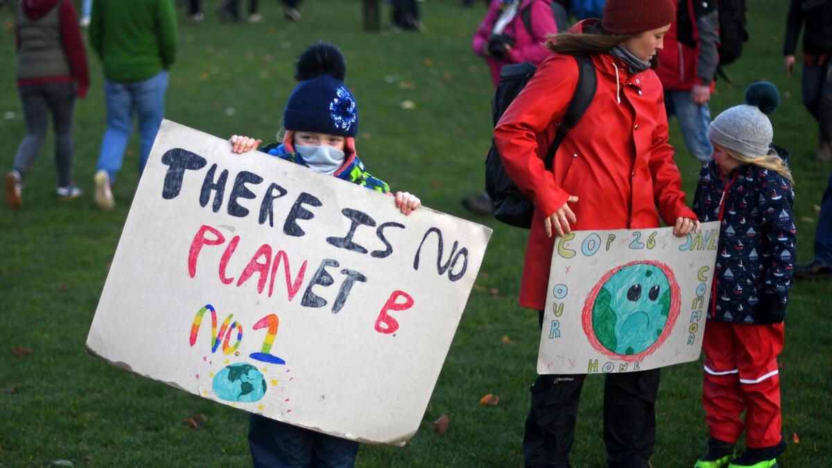 Climate Activists Worldwide Protest During Glasgow COP26