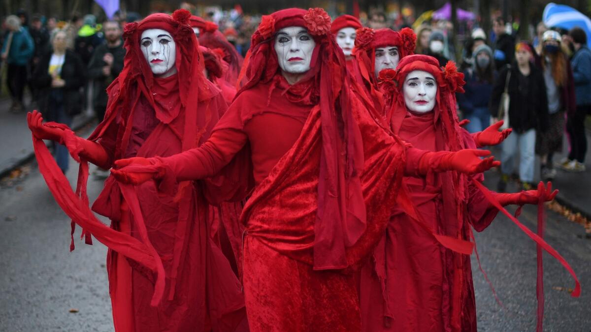 Climate Activists Worldwide Protest During Glasgow COP26