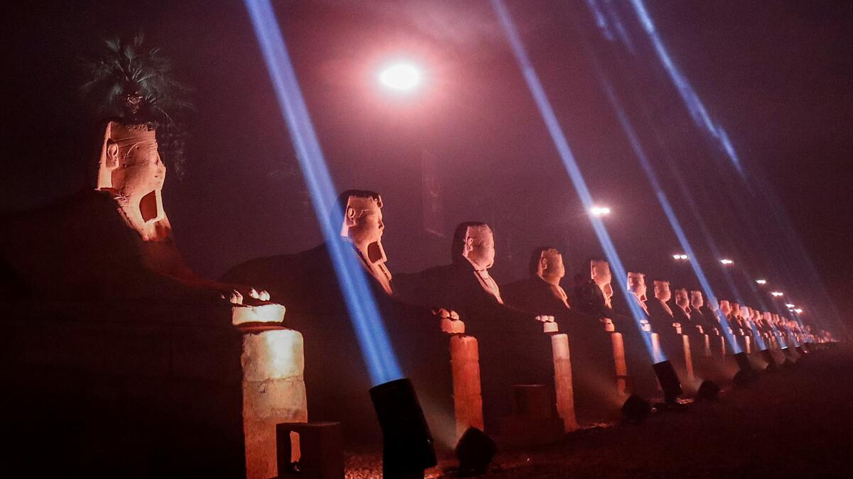 Egypt's Pharaonic ‘Rams Road'