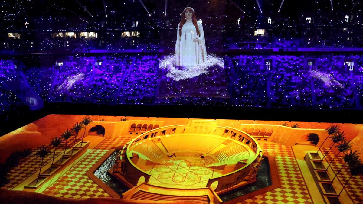 The Arab Cup opening was held on Tuesday at Al Bayt Stadium in Al Khor