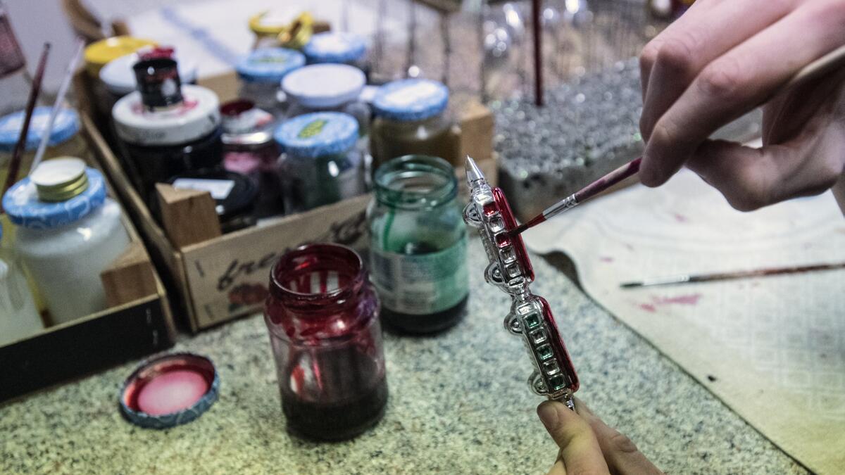 Christmas Glass Craft