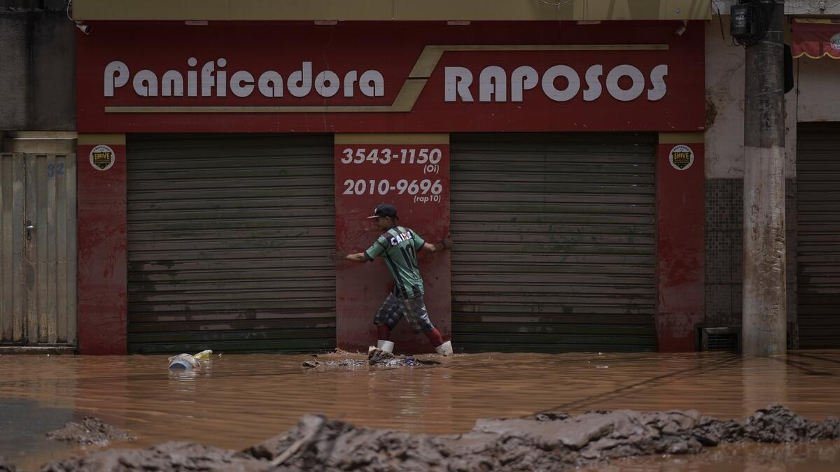 Heavy rains in Brazil