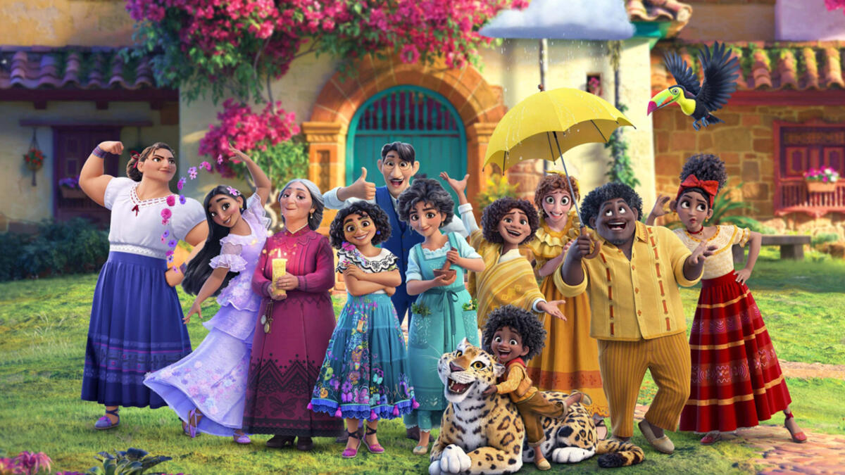 Best Motion Picture, Animated  “Encanto”