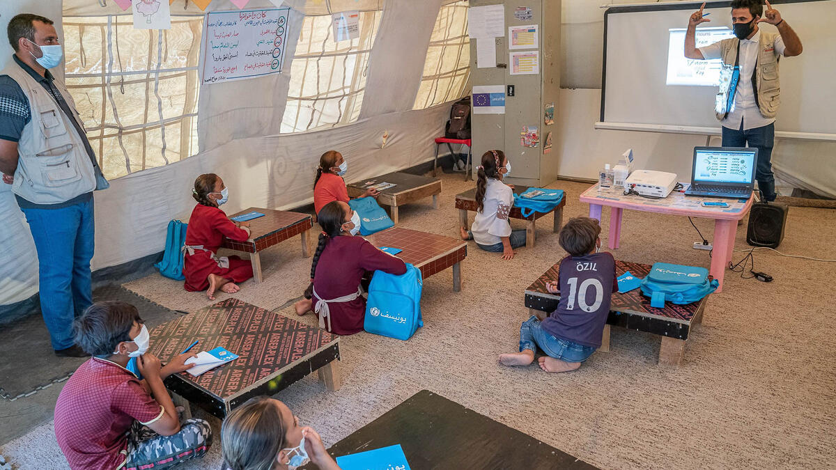 UNICEF's work in the Middle East and North Africa