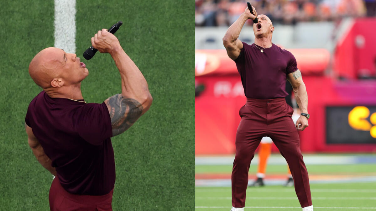 Dwayne ‘The Rock’ Johnson has delivered an electrifying speech to announce the teams appearing at Super Bowl LVI