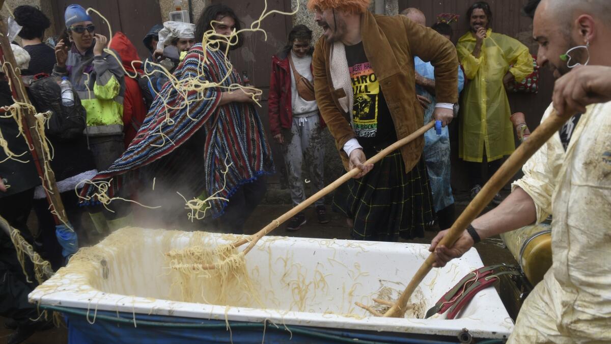 The traditional carnival of Laza