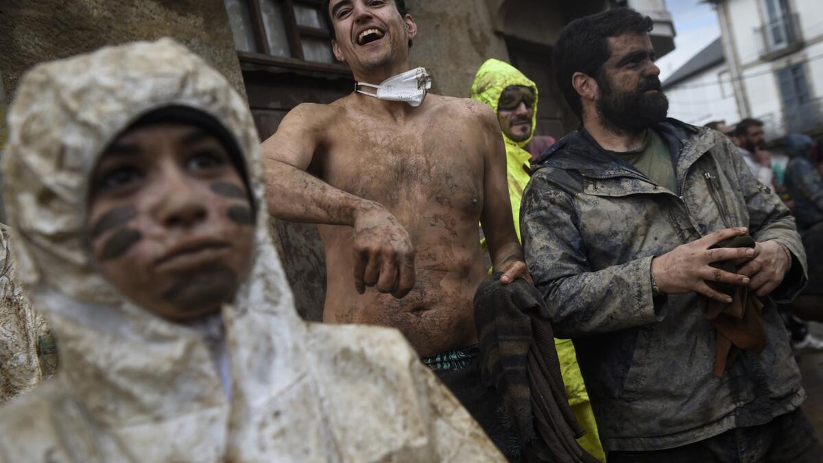 The traditional carnival of Laza