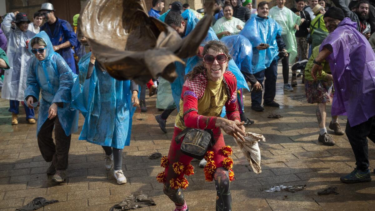 The traditional carnival of Laza