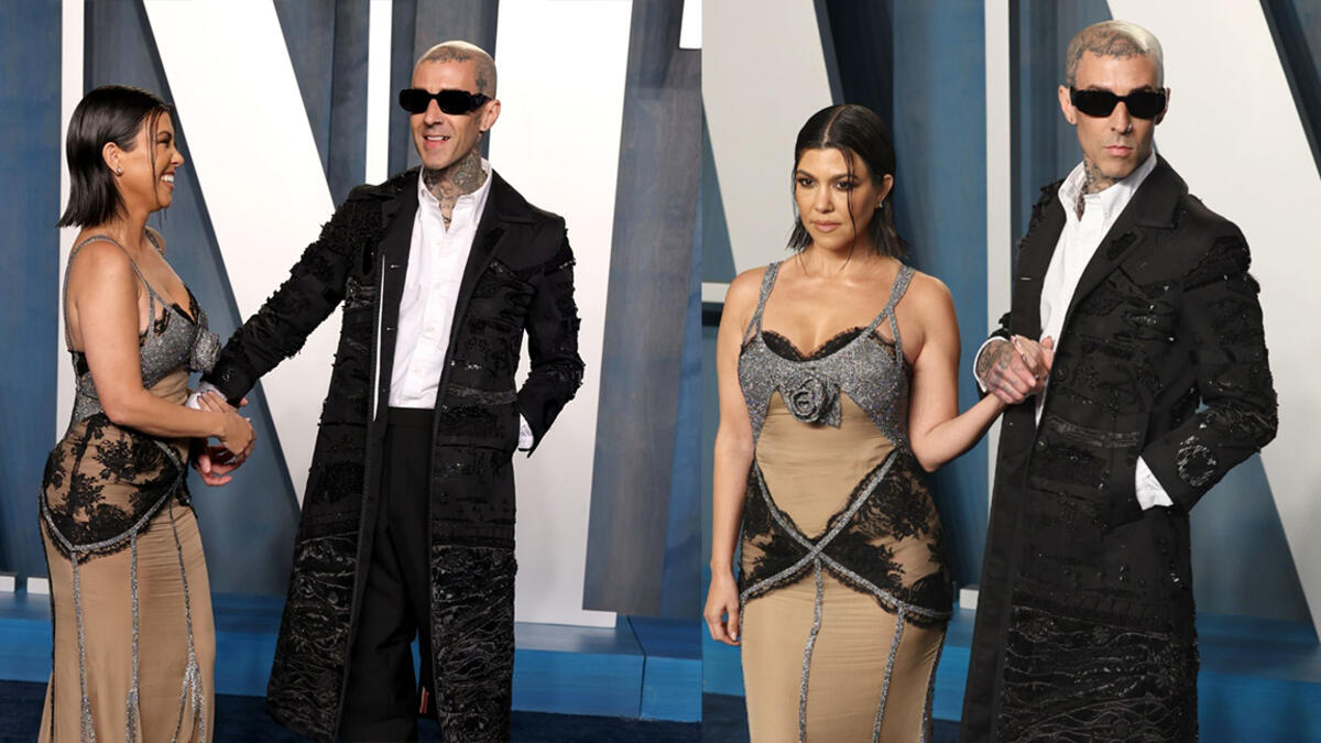 Kourtney Kardashian & Travis Barker