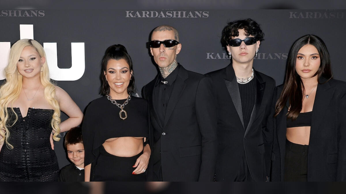 Reign Disick's rare red carpet appearance