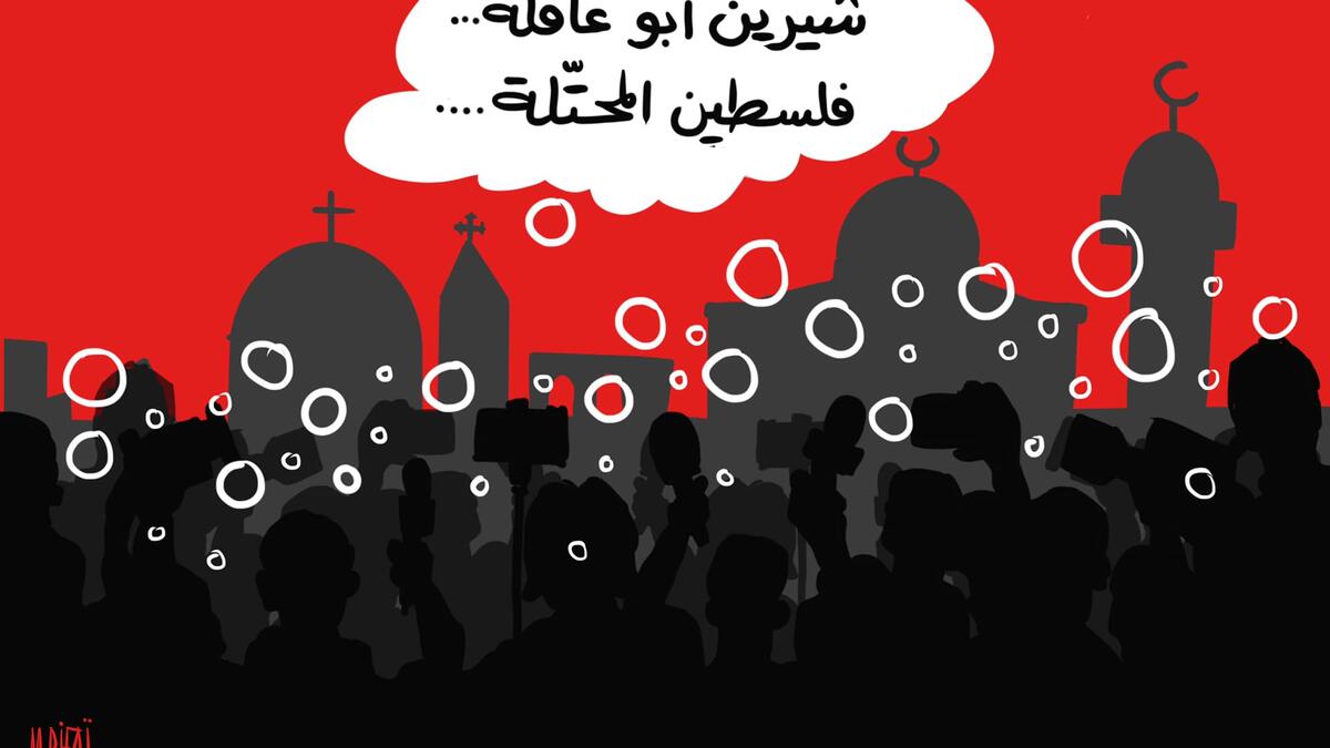 Cartoonists Pay Tribute to Al Jazeera journalist Shireen Abu Akleh