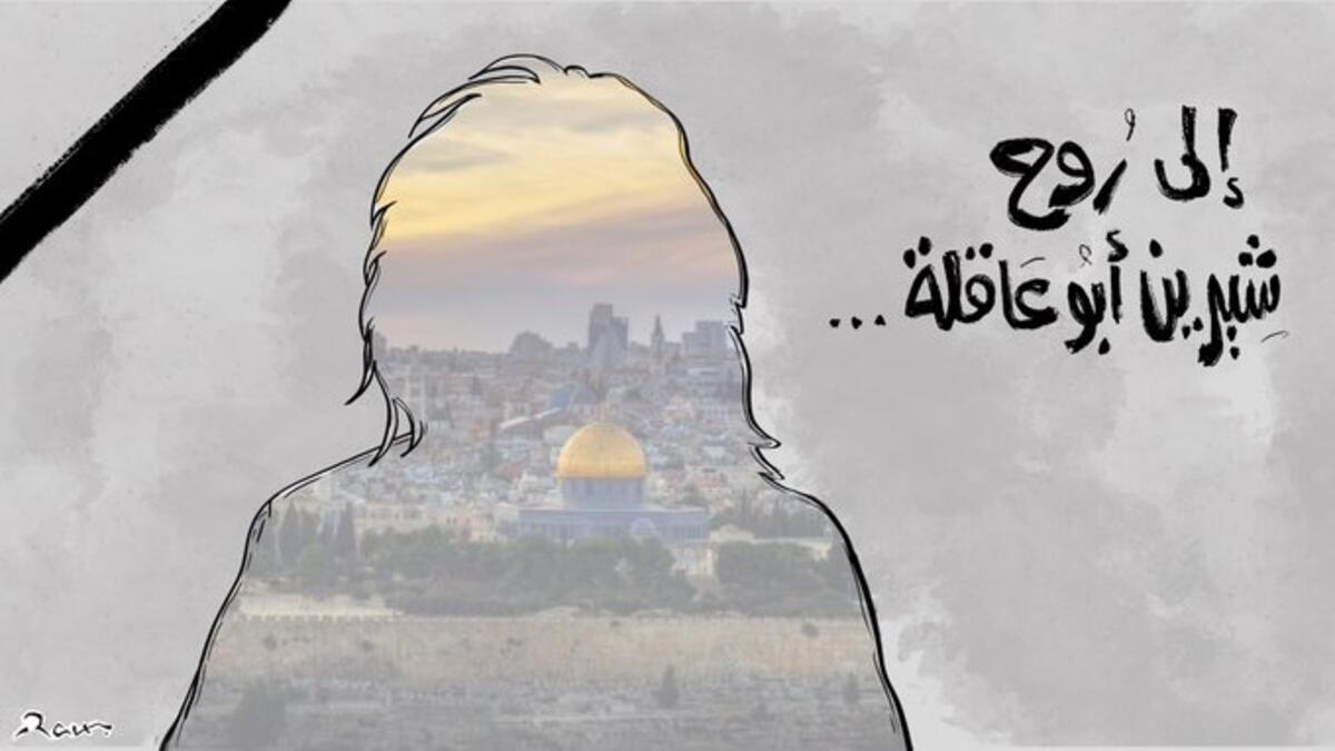 Cartoonists Pay Tribute to Al Jazeera journalist Shireen Abu Akleh