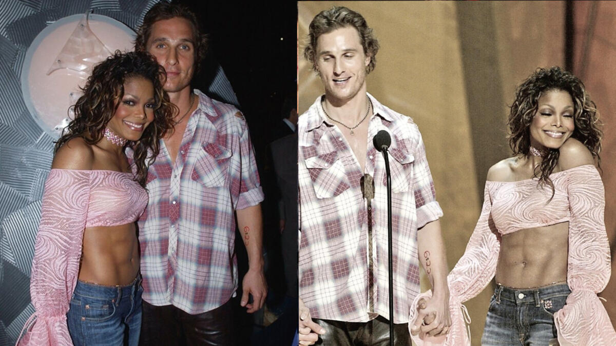 Janet Jackson and Matthew McConaughey