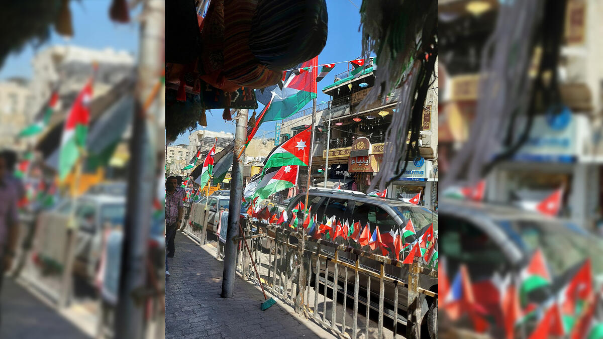 Jordan's 76th Independence Day