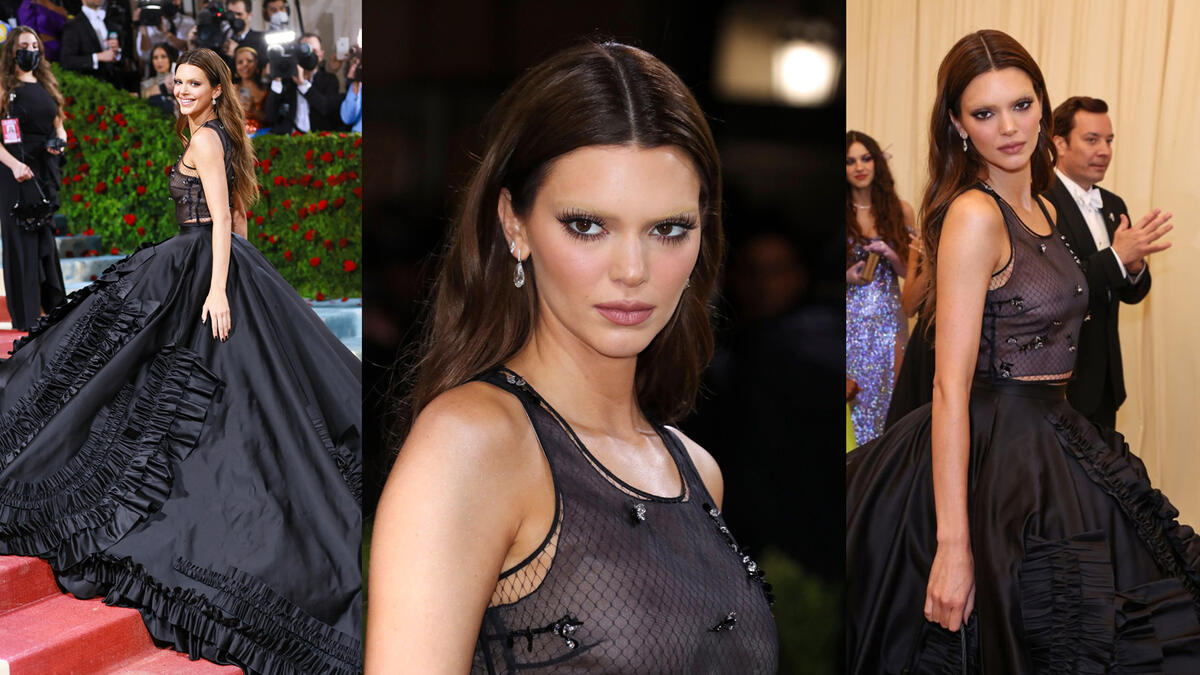 Kendall Jenner in Prada.