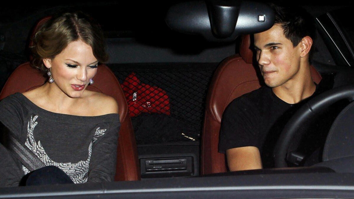 Taylor Lautner and Taylor Swift