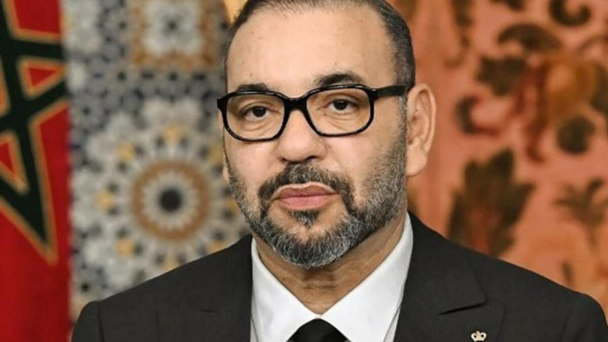 المركز السابع: العاهل المغربي الملك محمد السادس