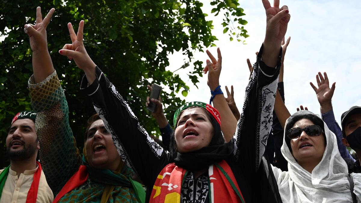 former prime minister Imran Khan