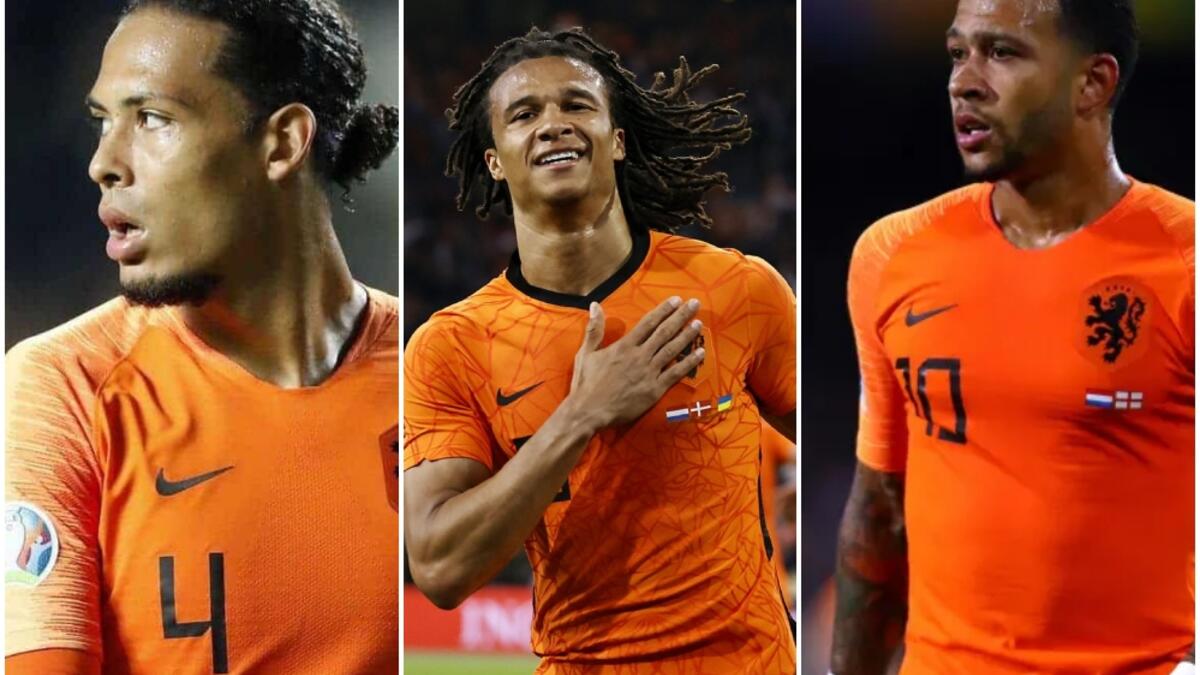 منتخب هولندا: اللاعبون الهولنديون: 15 لاعبًا - عدد المجنسين: 11 لاعبًا من أصل غير هولندي، أبرزهم: ممفيس ديابي وناثان اكي وفان دايك.