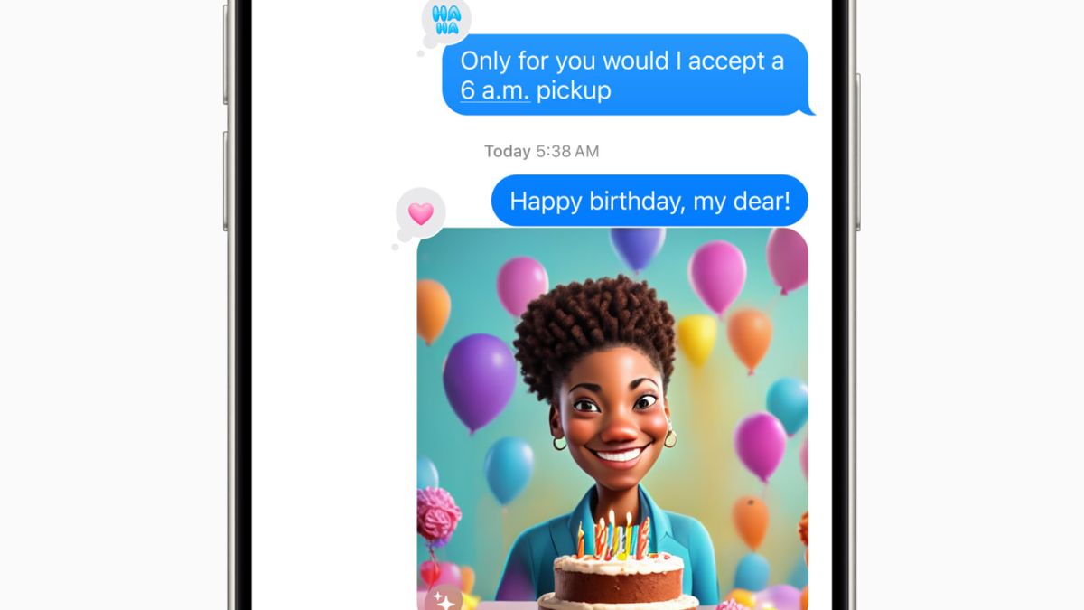 iOS 18 generative AI