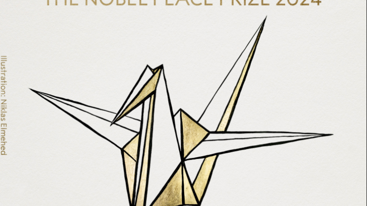 جائزة نوبل للسلام: مجموعة "نيهون هيدانكيو" اليابانية الملتزمة بمكافحة الأسلحة النووية.