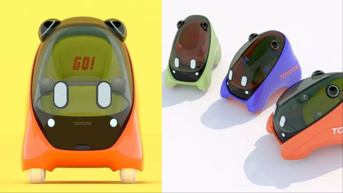 Toyota's Kids Mobi car